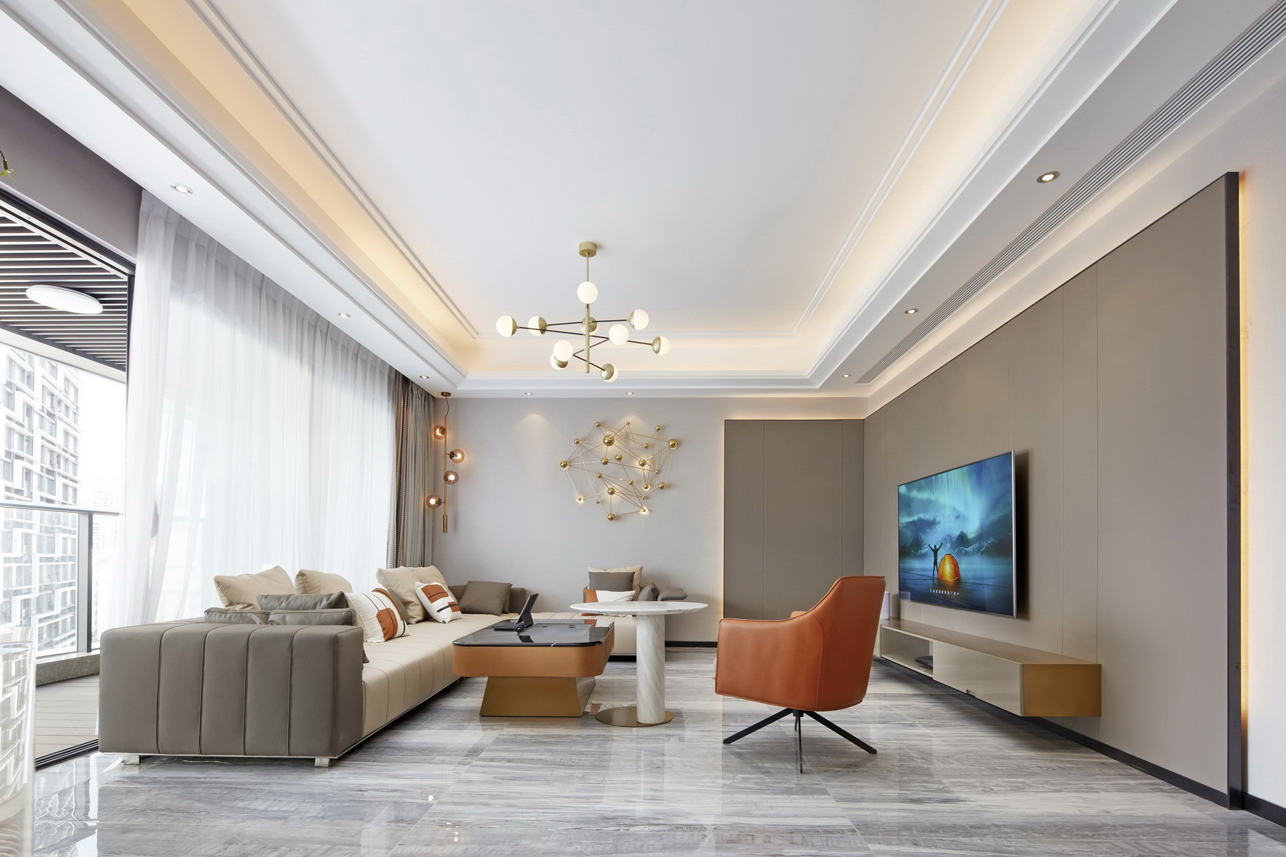 拥有深圳湾滨海休闲片区的居家空间设计