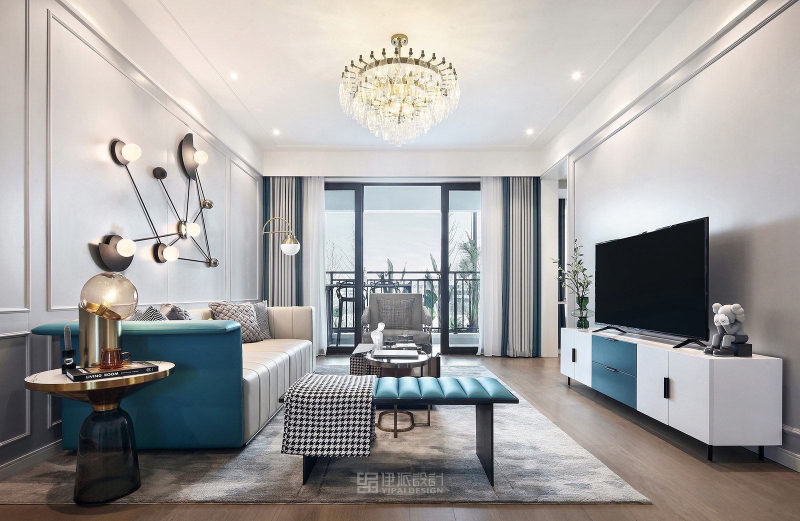 中建·滨江新城110㎡样板房设计